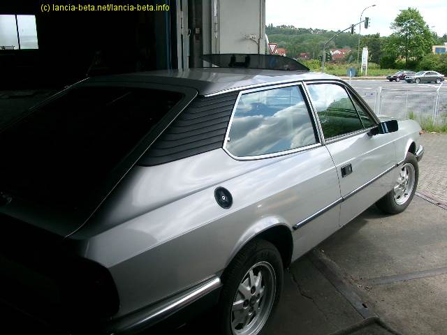 [... Lancia Beta HPE i.e. 1982, silber ...]