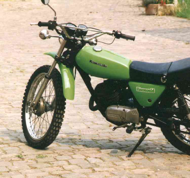 Kawasaki KE 125 von 1980