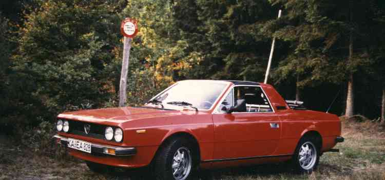 Lancia Beta Spider, Baujahr 1981, gekauft wie gesehen und besichtigt (1990)