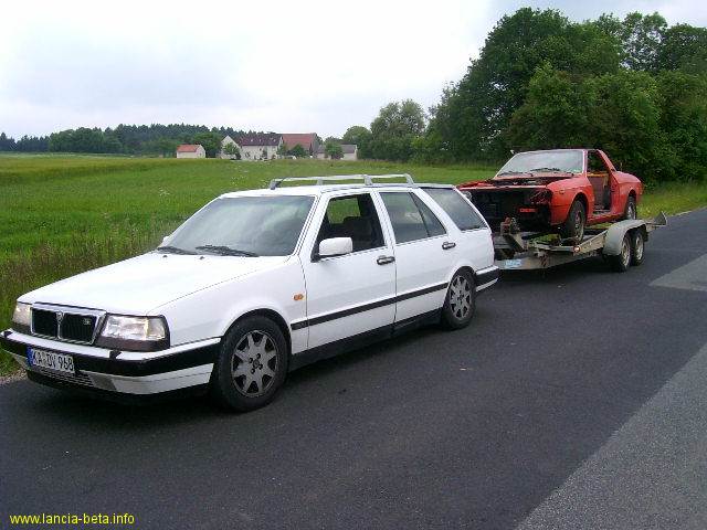 Auf dem Weg zum Lackierer